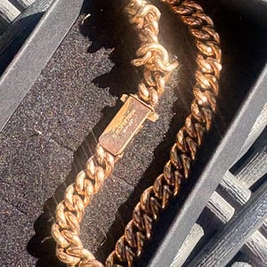Pulsera de oro muy antigua