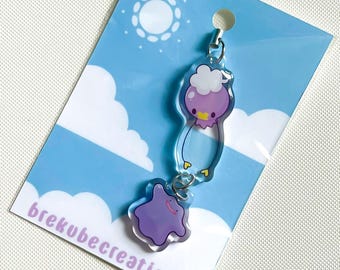 Drifloon & Ditto Epoxy Charm