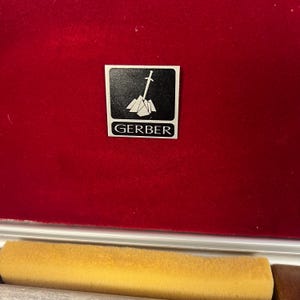 Gerber Legendary Blades Vintage Carving Set - Snickersnee Knife, Ron Fork, and Gungnir Sharpener image 2