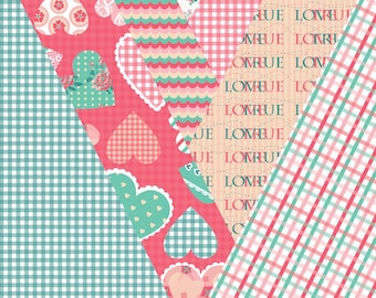 Foundation Paper Piecing Pattern, Scrappy Quilt,FPP Pattern, PDF Download, Beginner Pattern, Foundation Paper Piecing Kit - Strings Quilt