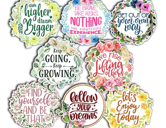 Quotes About Life Printable Scrapbook Titles S6 3pg Digital - Etsy