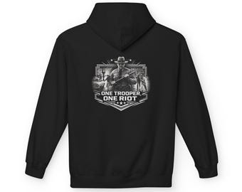 One Trooper One Riot hoodie | Law Enforcement Tactical Emblem