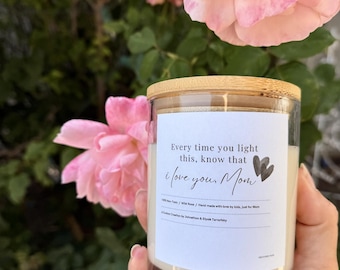 Kid Made Luxury Candle: Non-Toxic, Coconut Apricot Wax (Hand Poured)