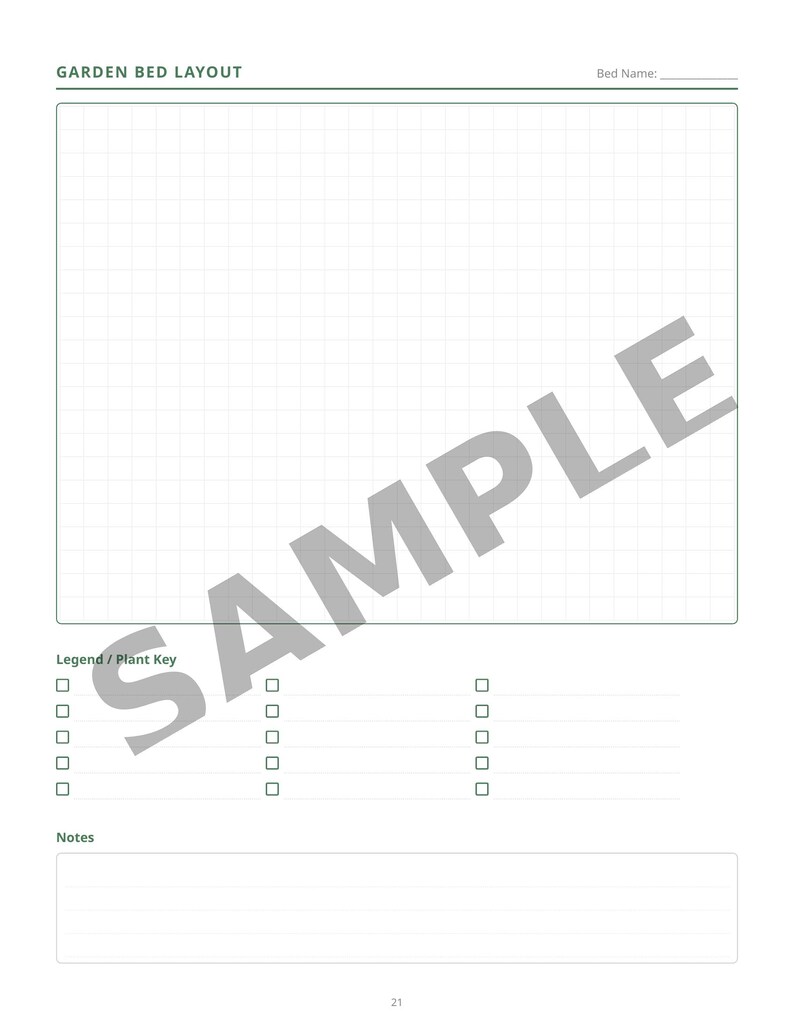 Spring Garden Planner Printable | Plant Care & Seed Tracker