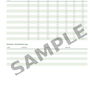 Spring Garden Planner Printable | Plant Care & Seed Tracker