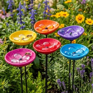 Besproeiingsstation voor bijen, drinkbak voor bestuiver, vlindervoeder, decoratie paaltuin