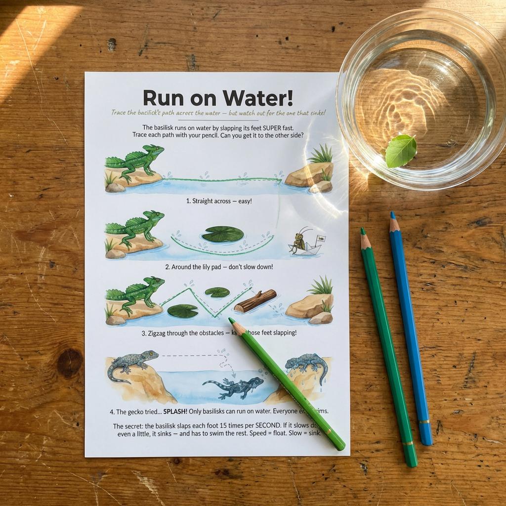 Lizard Worksheets for Kids | All About Lizards | Ages 4-7 | Chameleon ...