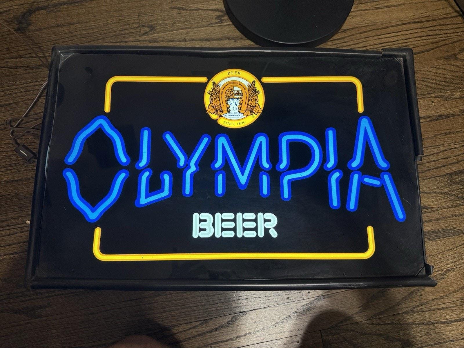Olympia Beer Neon Sign - Etsy