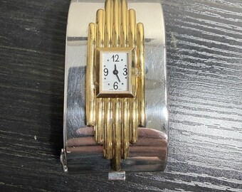 Pulsera tipo brazalete Alfred Durante Franklin Mint 1987 – Diseñador vintage