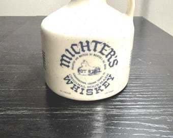 Vintage Michter’s Whiskykanna i stengods – kork inuti