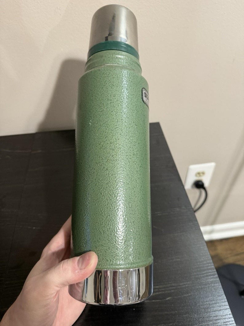 Stanley Classic Vacuum Bottle Thermos Green – Made in USA image 7
