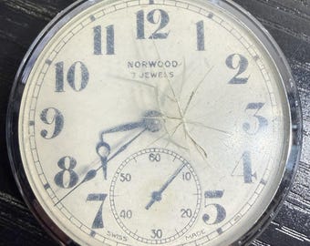 Norwood 7 Jewels Taschenuhr