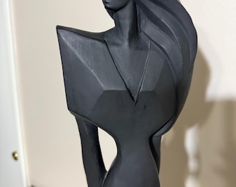Austin Productions 1988 Woman Statue by David Fisher – 30.5” Tall  Sculpture