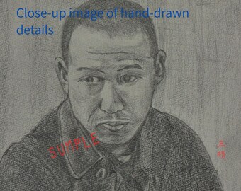 Kenji Miyazawa/Retrato dibujado a mano
