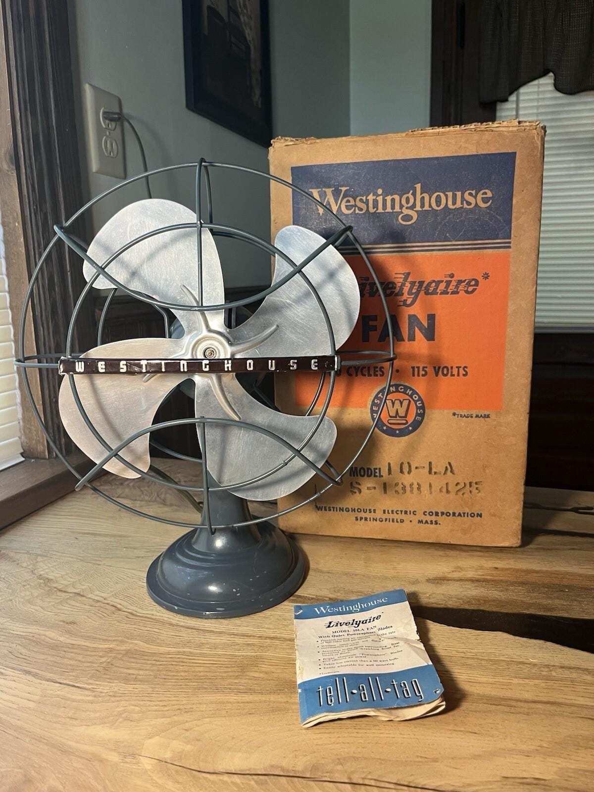 Antique Westinghouse Fans - Etsy