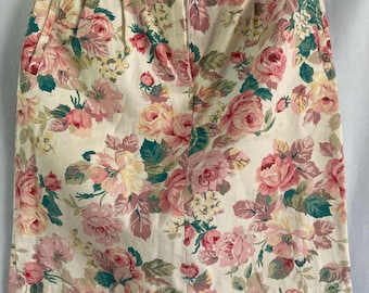 90's Abercrombie & Fitch Floral Pencil Skirt
