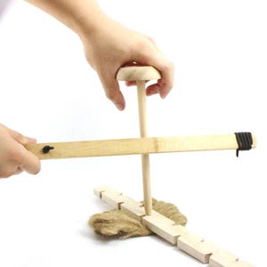 Bow Drill Fire Starter Kit Wooden Friction Fire Maker Survival Tool Camping Bushcraft Emergency Gear