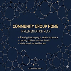 Domowy biznes grupowy | Plan wdrażania etap po etapie | Nieruchomość + Licencje + Więcej!