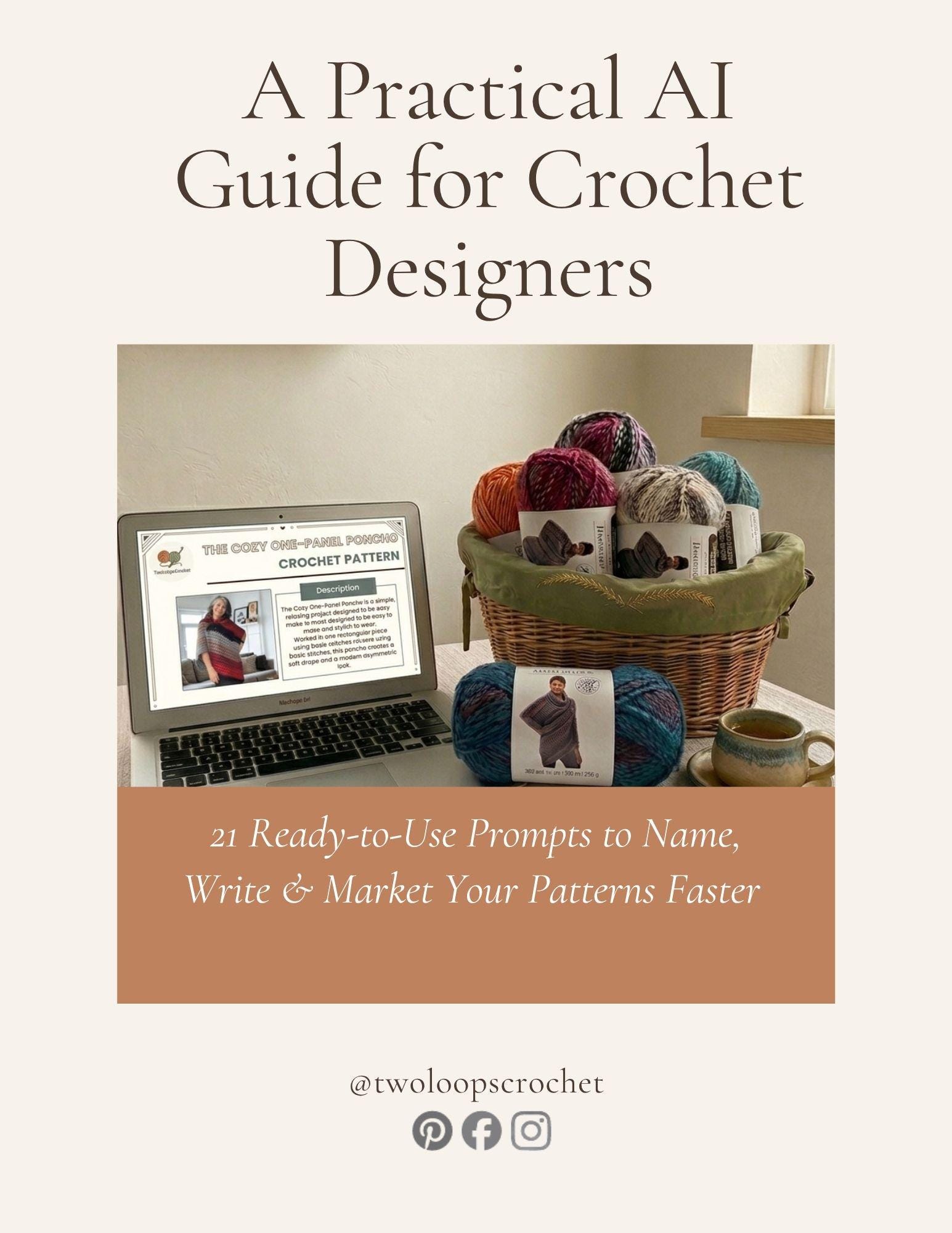 30 Crochet Patterns for Gifts, Decor, Accessories, and Amigurumi 4 AI Prompts for Crochet Designers