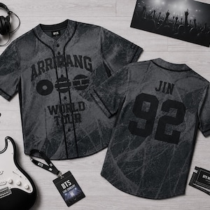 Jin Bts Jersey - Etsy