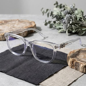 Gotisch kruis brilmontuur vintage punkbril Cadeau voor haar hem