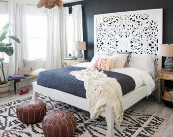 Flower Headboard Etsy