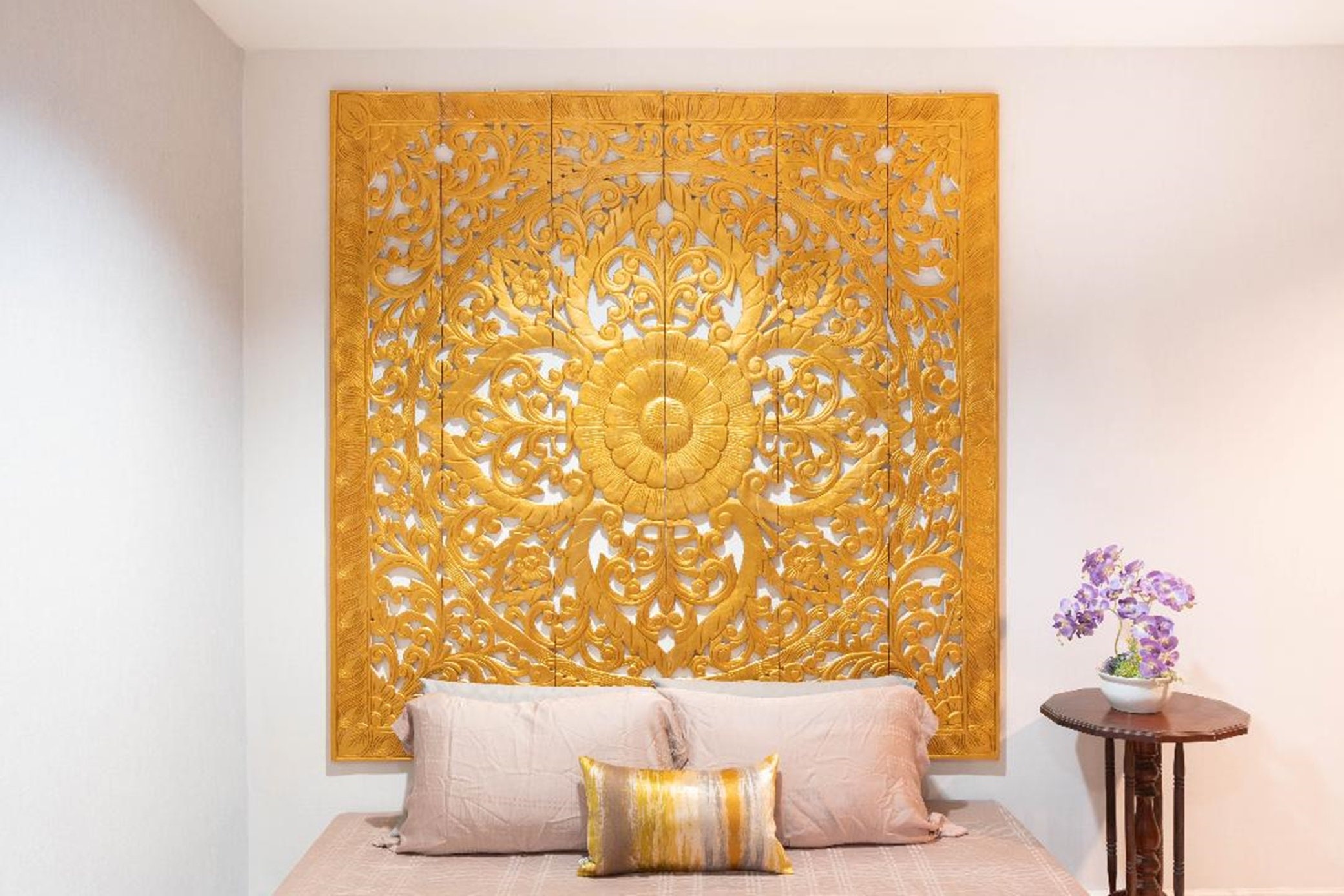 71 Large Wall Art King Size Bed Reclaimed Bohemian Etsy UK