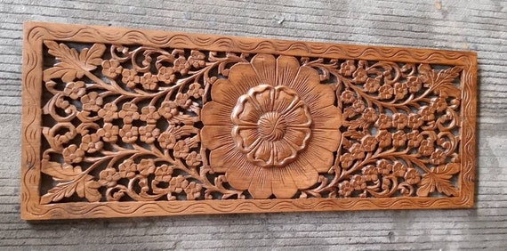 Carved Blanket Box Made From Reclaimed Teak Carved Blanket Box Made From Reclaimed Teak