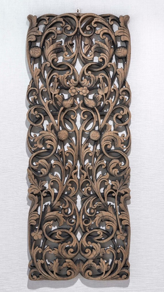 Lotus Flower Mandala Panel Carving Lotus Flower Mandala Panel Carving