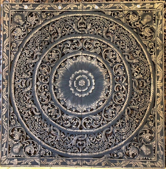 White Washed Teak Mandala Vanity White Washed Teak Mandala Vanity