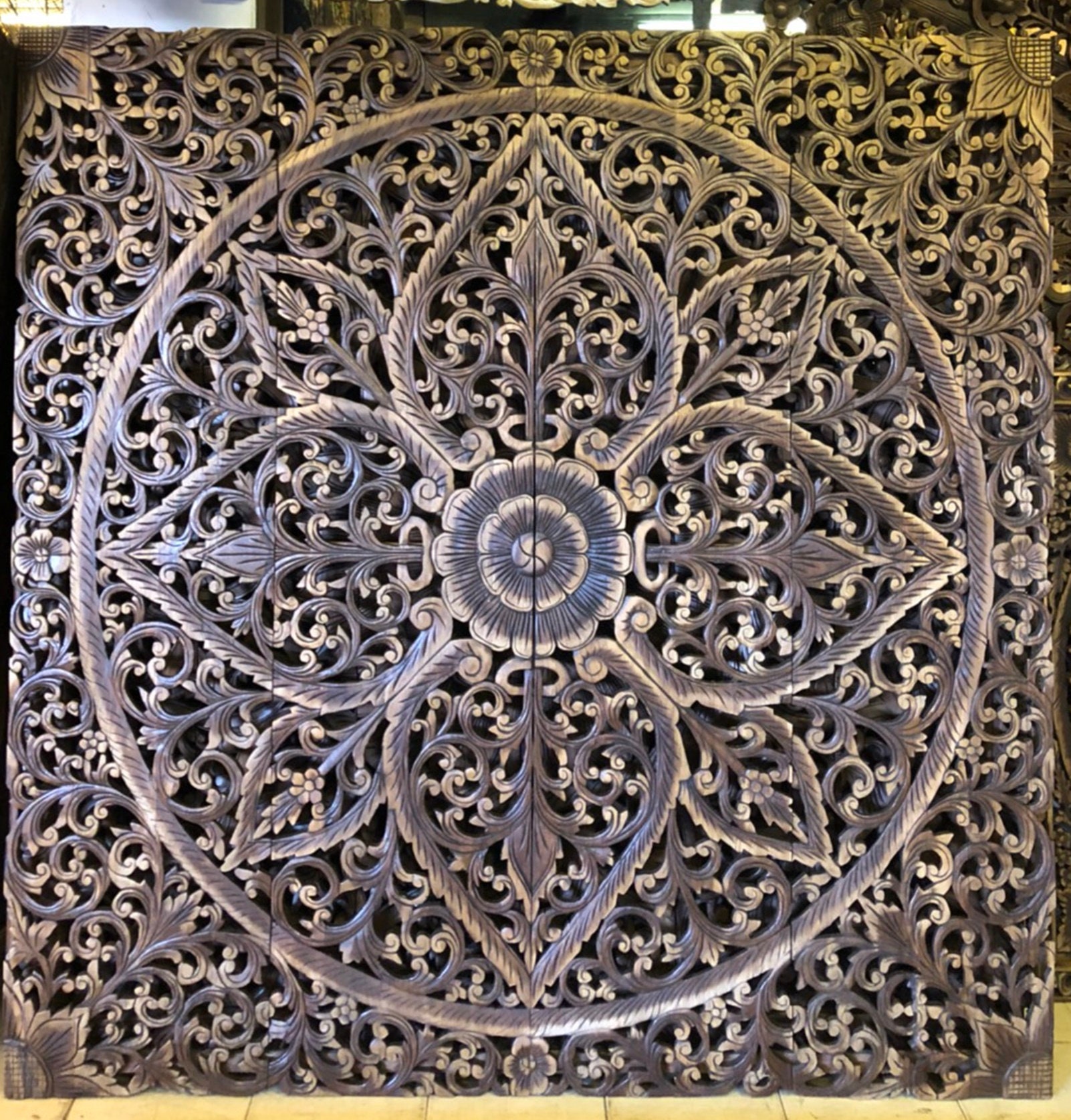 71 Large Wall Art King Size Bed Reclaimed Bohemian Etsy