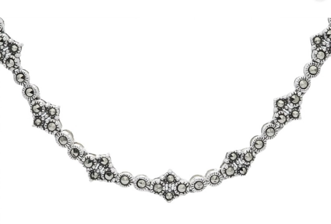 Swarovski marcasite necklace sale