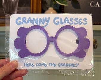 Rita Granny Glasses | Bluey Birthday Party Favors | Granny Costume Accessory | Toy