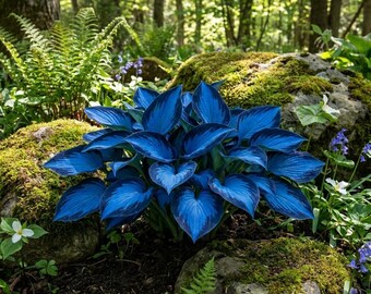100Hosta bare roots (Pack of 3) Perennial Shade Garden Foliage Plant