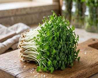 100 Arugula Microgreen Seeds - Organic & Non Gmo - Heirloom Seeds - Fresh USA Grown Seeds - Grow Your Own Food At Home!