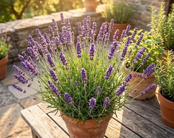 100 Lavender Seeds - Organic, Heirloom, Open Pollinated, Non GMO - Grow Indoors, Outdoors, In Pots, Grow Beds, Soil, Hydroponics, Aquaponics