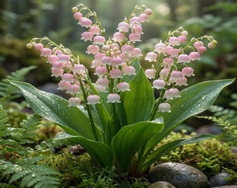 100 Lily of the Valley Seeds – Fragrant Shade Perennial