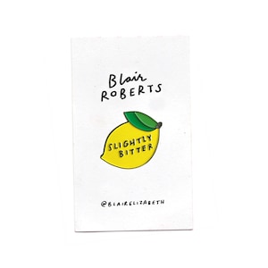 The OG Slightly Bitter, enamel pin