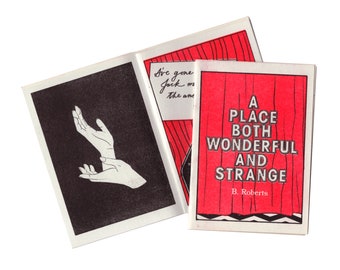 A Place Both Wonderful & Strange, Twin Peaks A6 Risograph Printed Zine