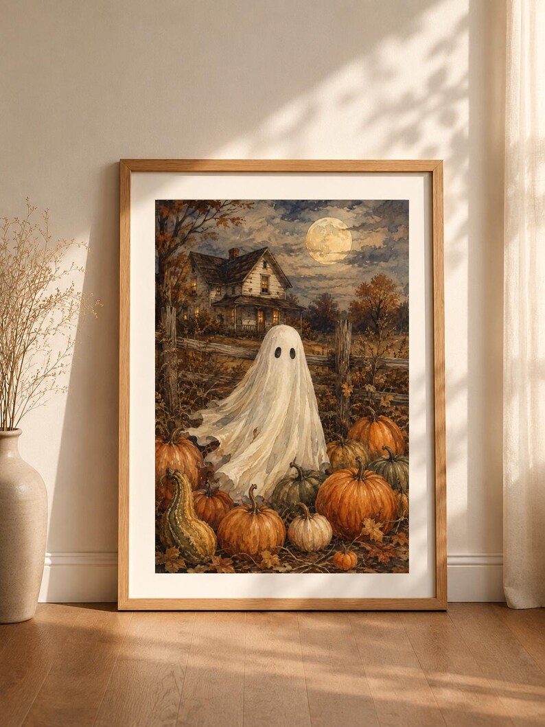 Rustic Ghost Printable