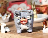 Cute animals,Lovely cartoon,Ceramic Planter,Succulent Planter,Succulent Pot,Cactus Planter Container,Children 39 s room Decoration gift -C16