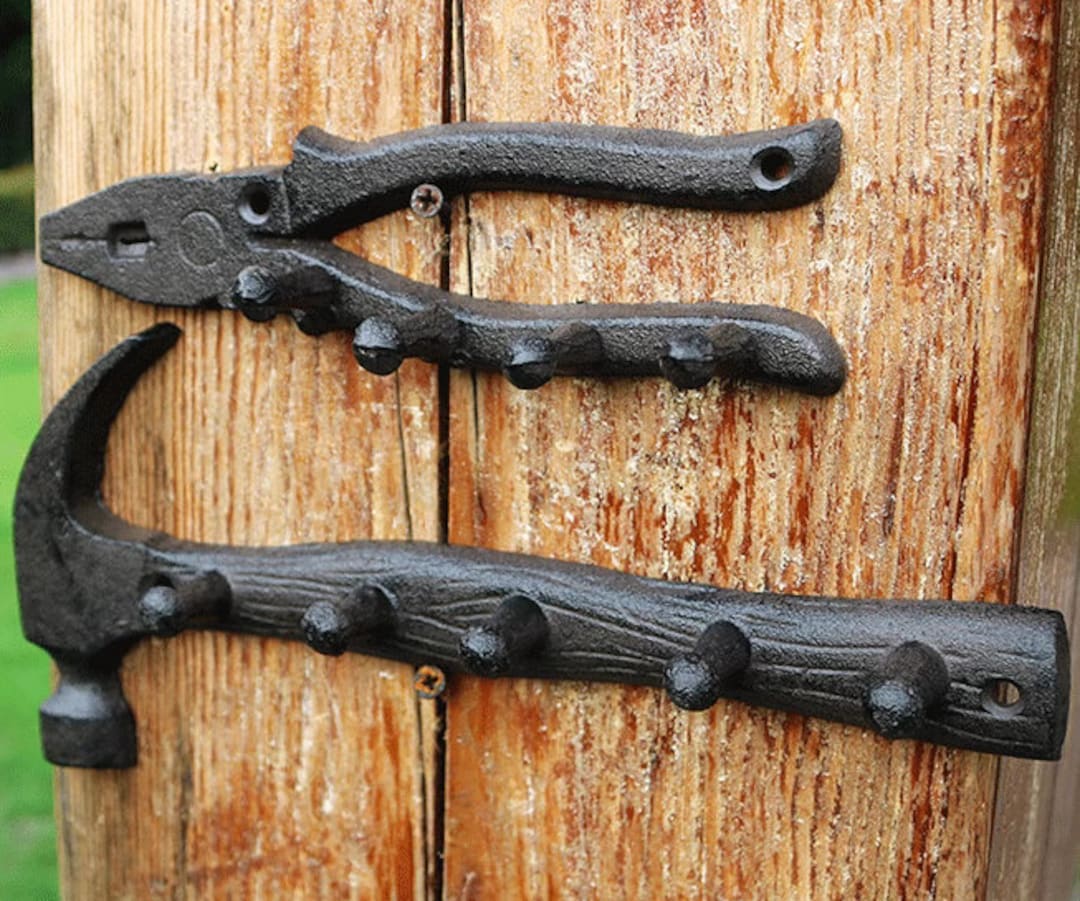 Pliers Hooks,made in Cast Iron Holder,coat Hooks,towel Hat Clothes Coat