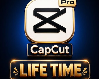 CapCut Pro Lifetime Subscription – Full Access Video Editing, No Watermark, 12-Month Warranty