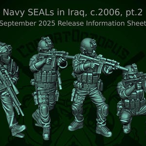 Navy Seal Figures - Etsy