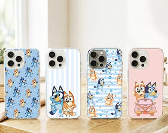 Cartoon hond voor hoesje iPhone 17-15 Pro Max Samsung S26-S25 Ultra Clear Case