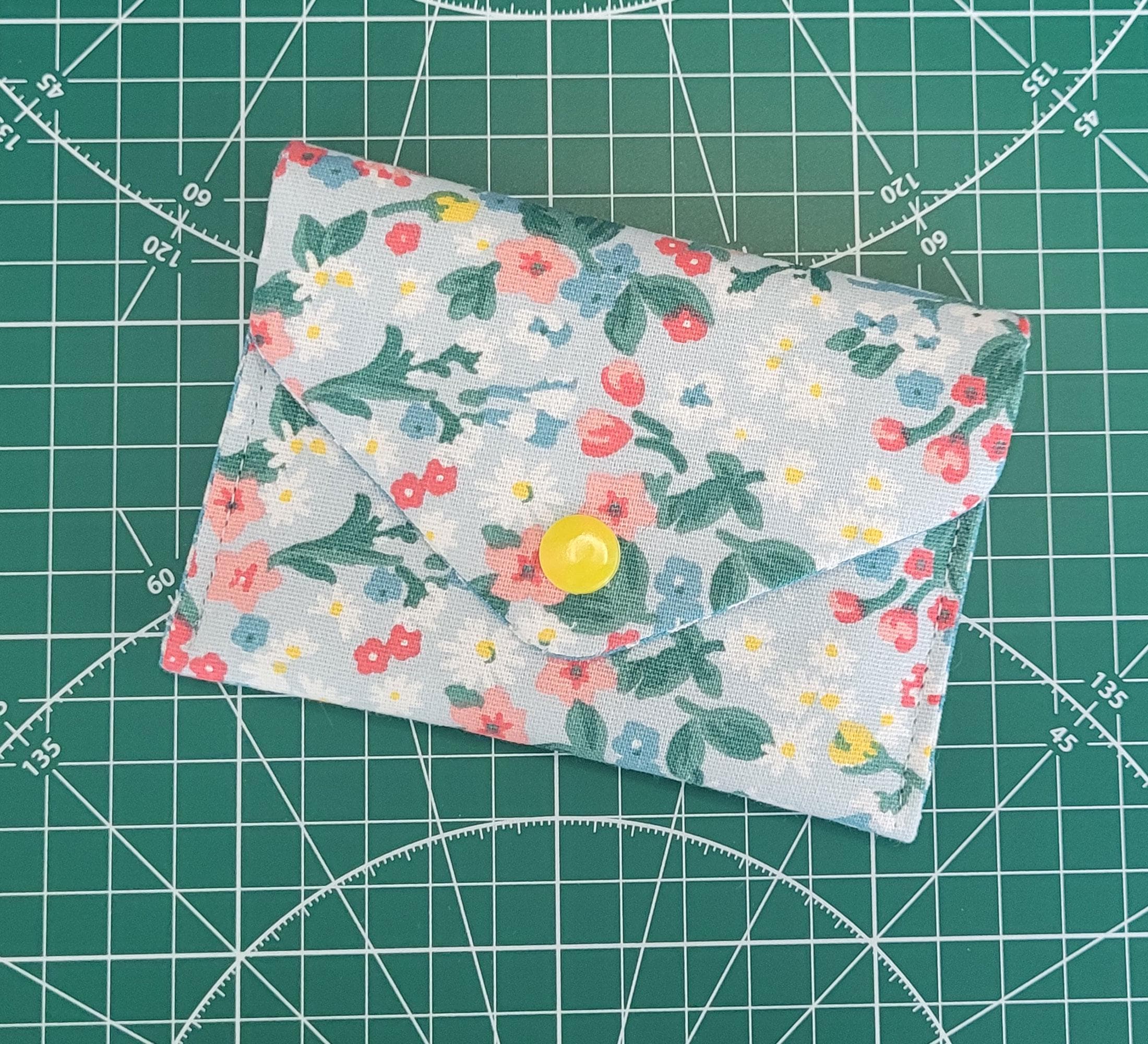 Beginner Card Wallet Sewing Pattern, Quick DIY Mini Pouch (PDF Instant ...