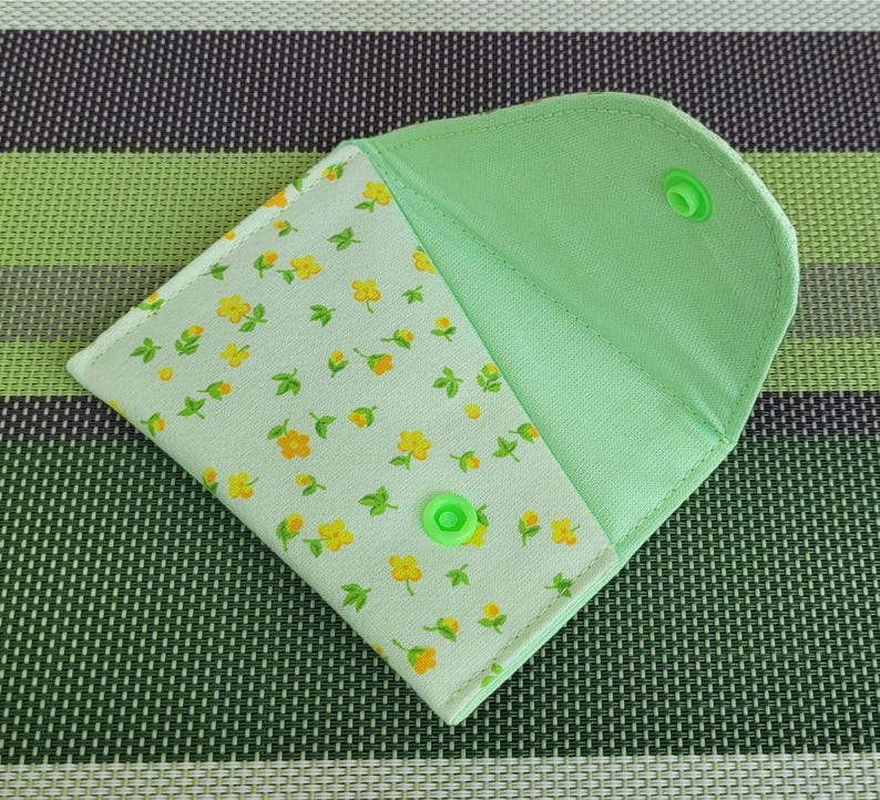 Mini Card Wallet Sewing Pattern, Beginner DIY Small Pouch (PDF Instant ...