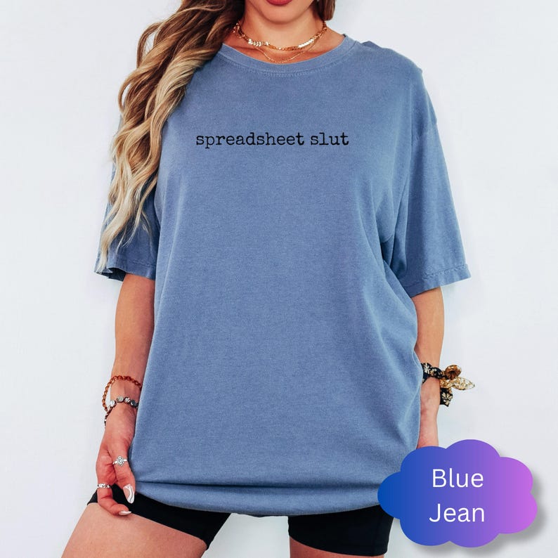 front-T Shirt-Blue Jean
