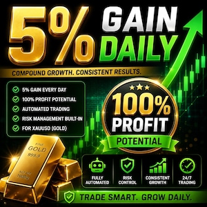 Dual-Core Recovery Scalper MT5 EA | XAUUSD Gold Trading Robot (Digitaler Download)