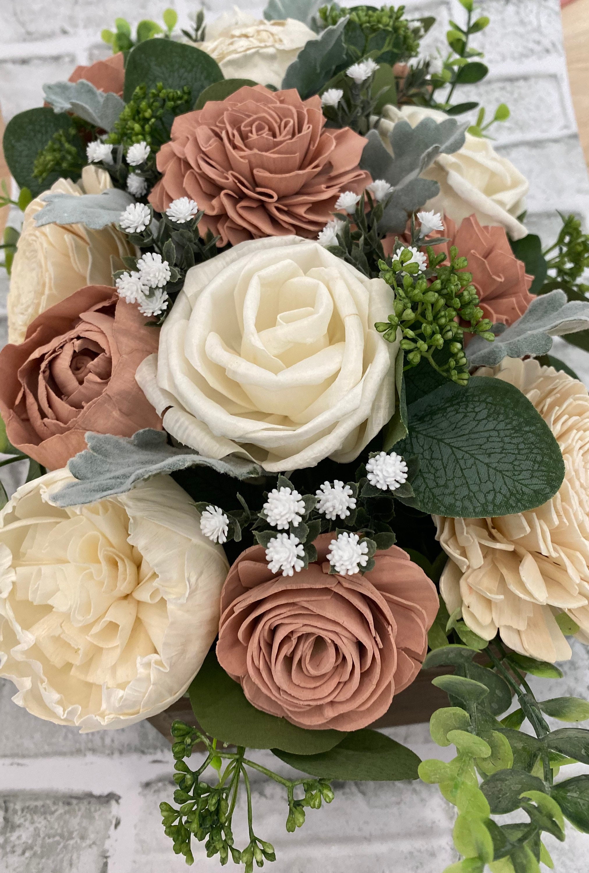 w.o.d. F.L.O.W.E.R.S. Sola Wood Flowers, Wooden Flower Arrangement